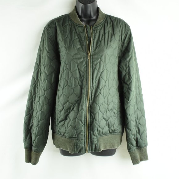 Mossimo Water Resistant Green Jacket S/P - Picture 1 of 7